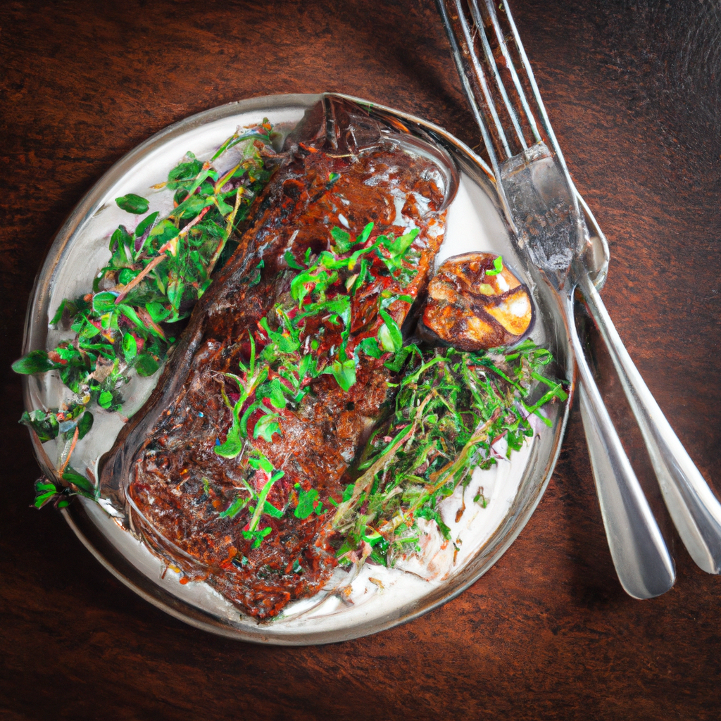 Barbecued Venison Steaks