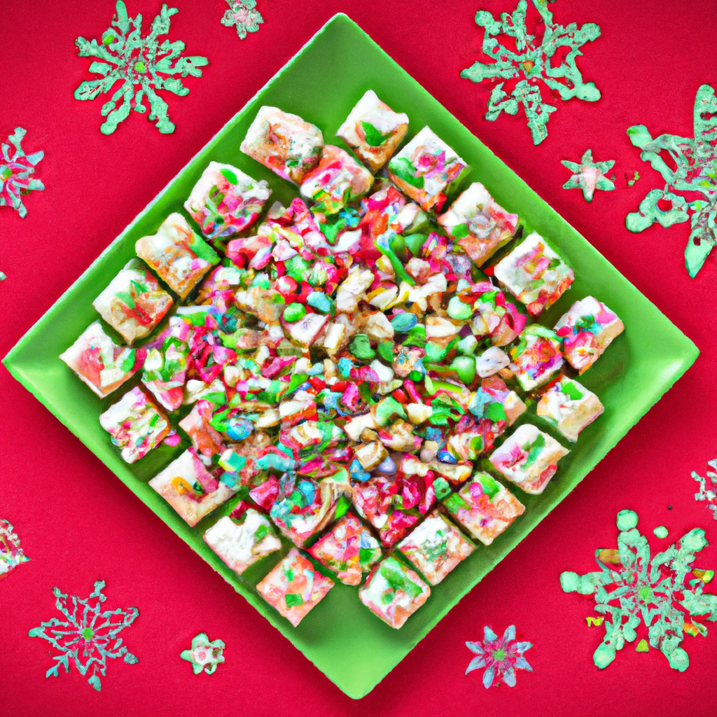 Christmas Marshmallow Squares