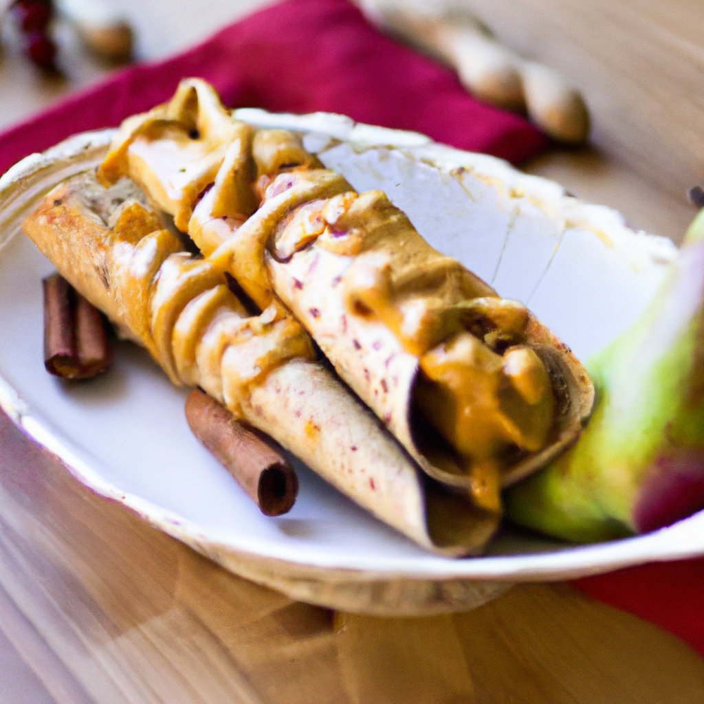 Apple Peanut Butter Wraps