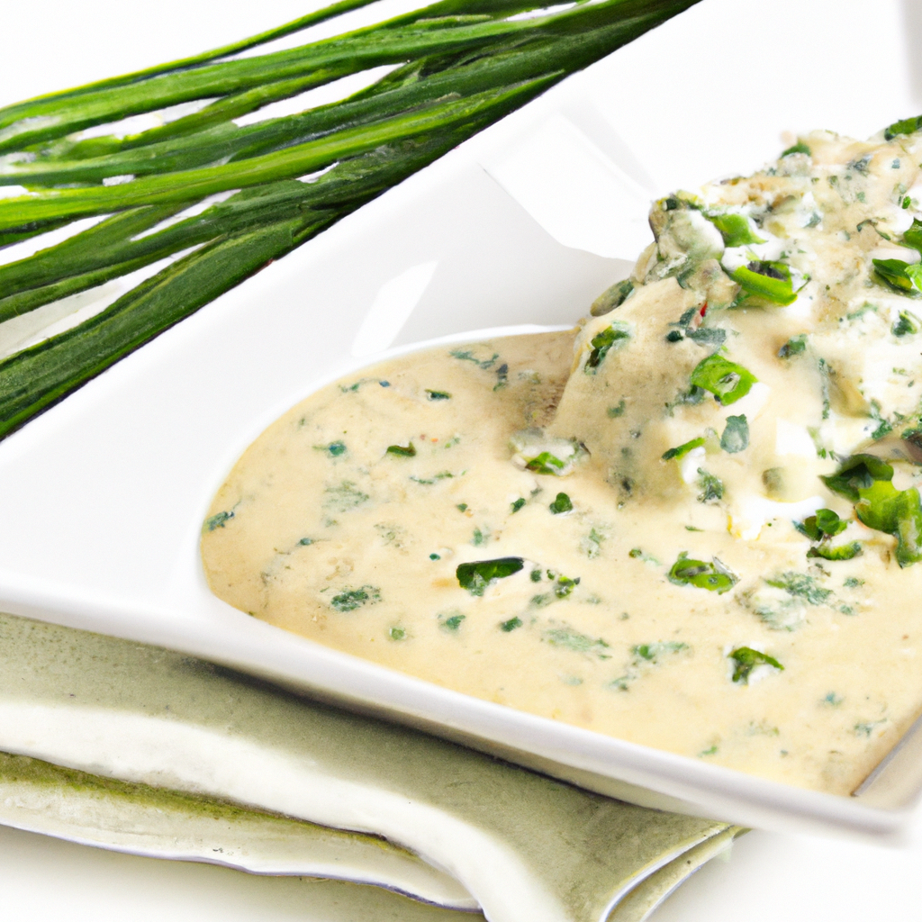 Cream Cheese Chive Sauce