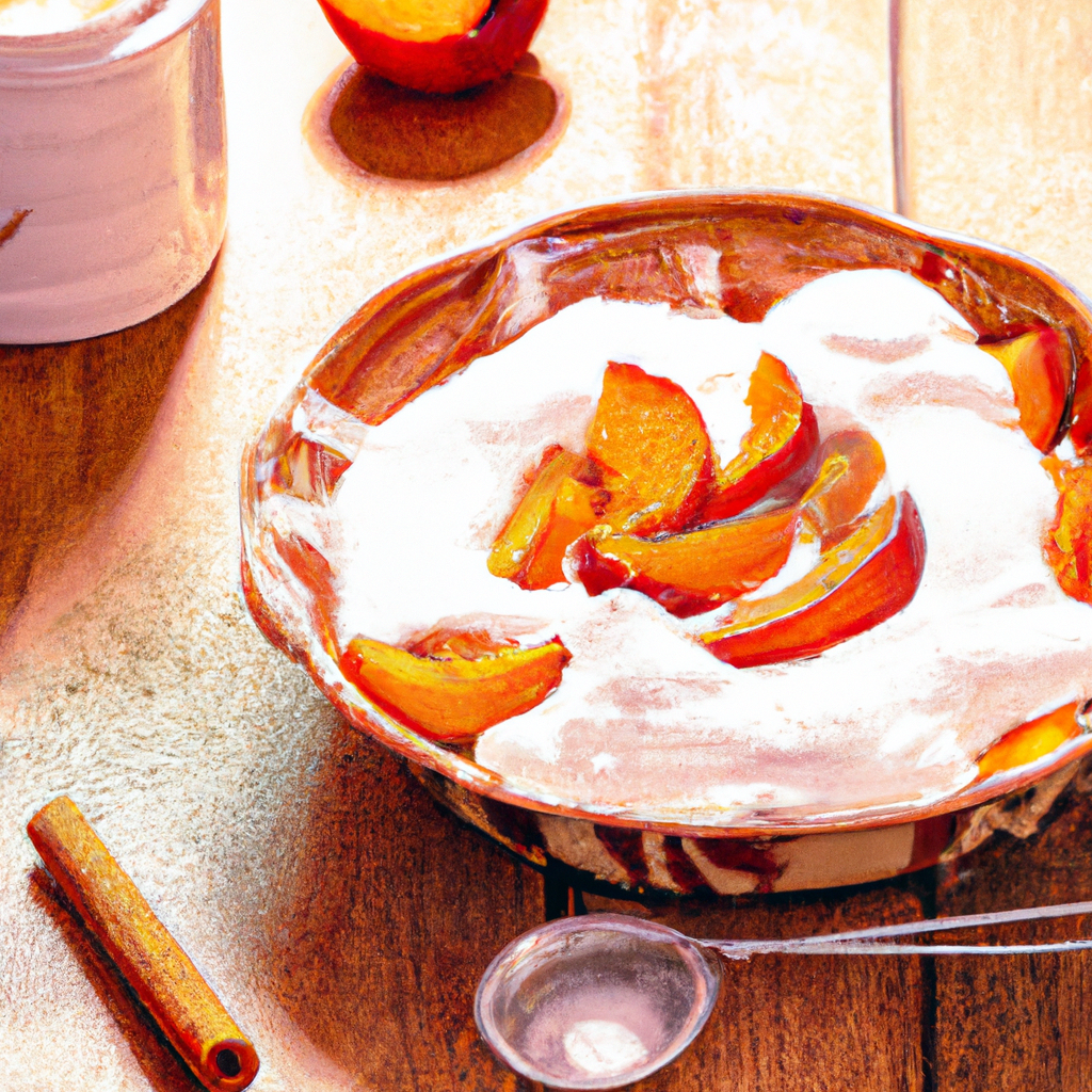 Peaches And Cream Pie