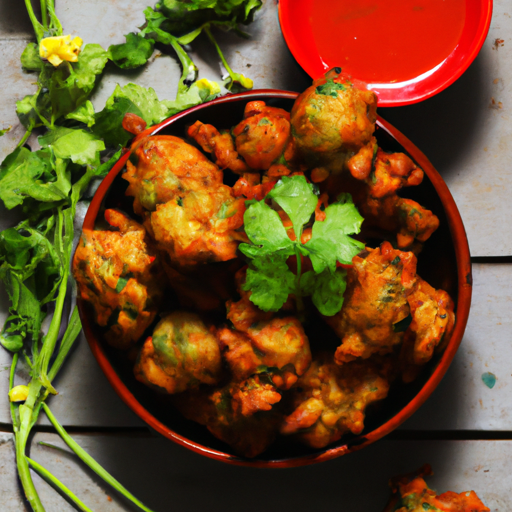 Crispy Vegetable Pakoras