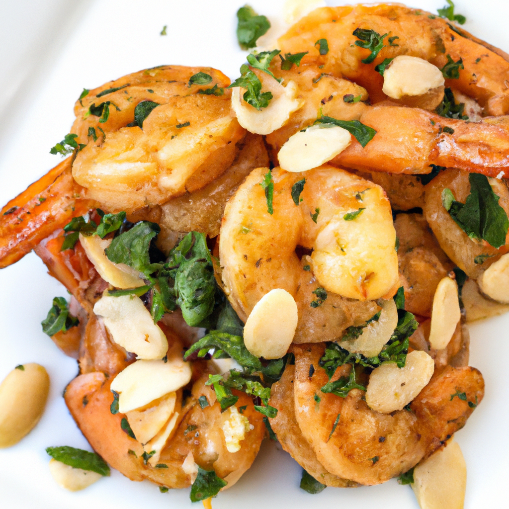 Shrimp Amandine