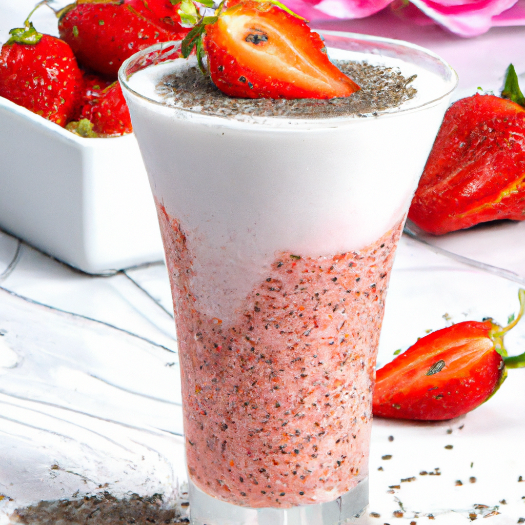 Easy Strawberry Smoothies