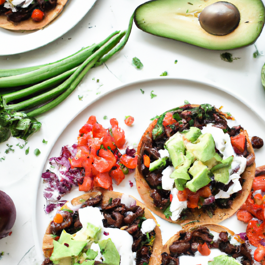 Black Bean Tostadas