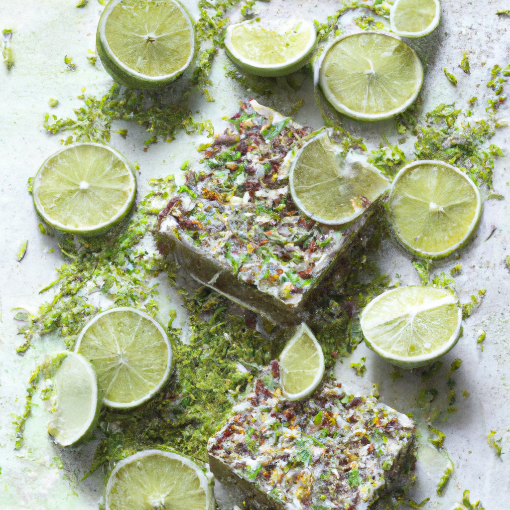 Lime In De Co Co Nut Bars