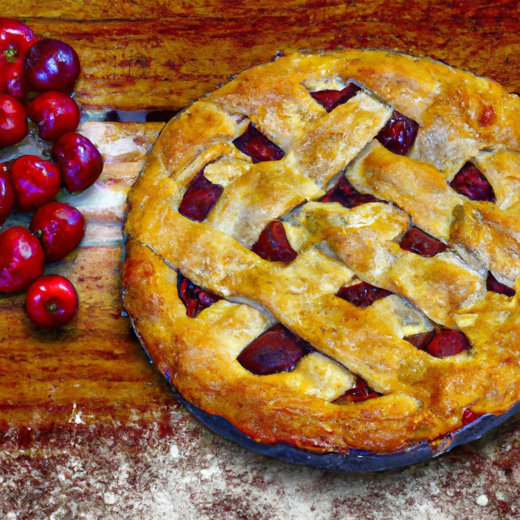 Cherries Jubilee Pie