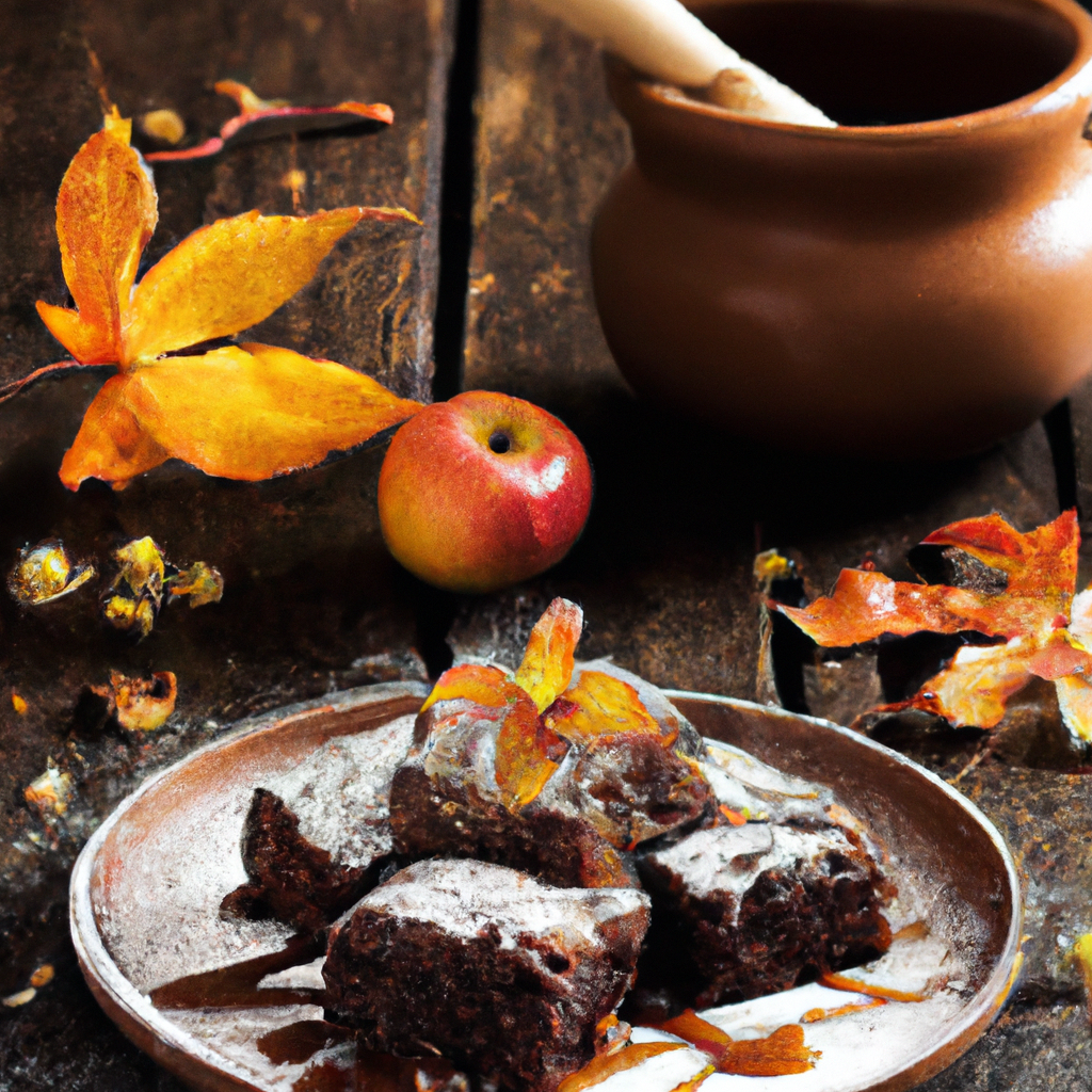 Applesauce Cake Brownies