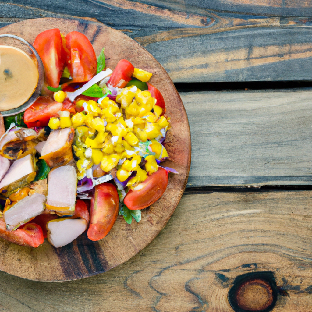 Barbecued Chicken Salad
