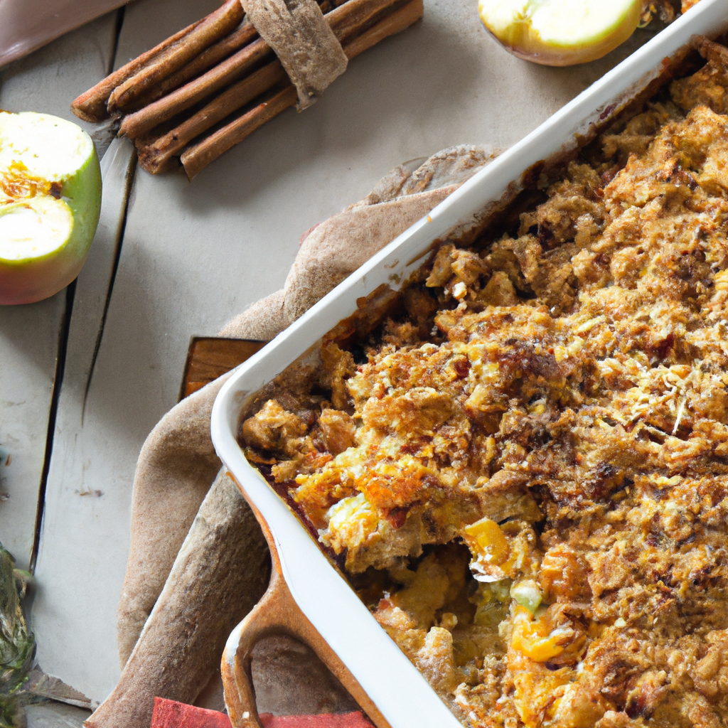 Cheesy Apple Crisp