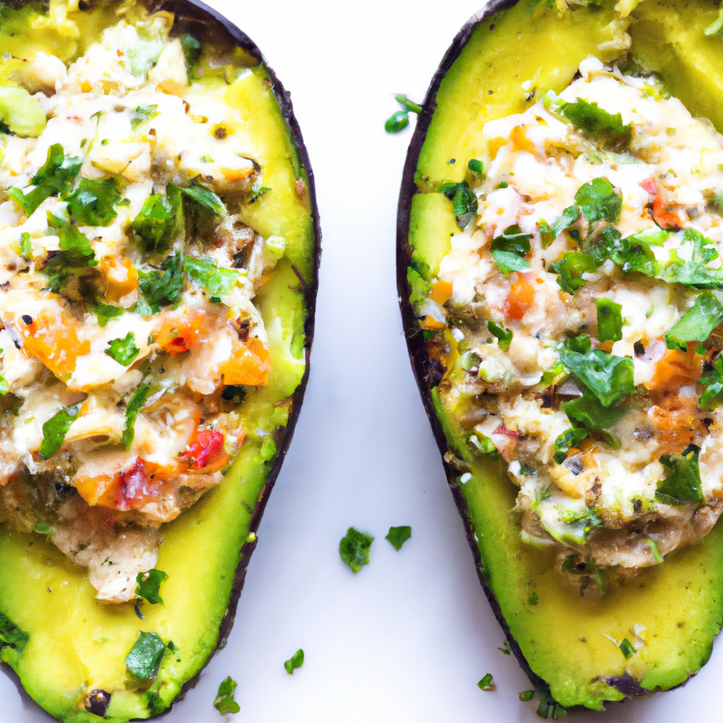 Crab Stuffed Avocado