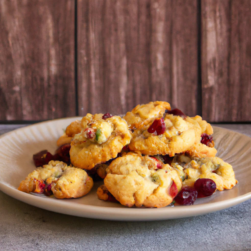 Cherry Nut Topped Cookies