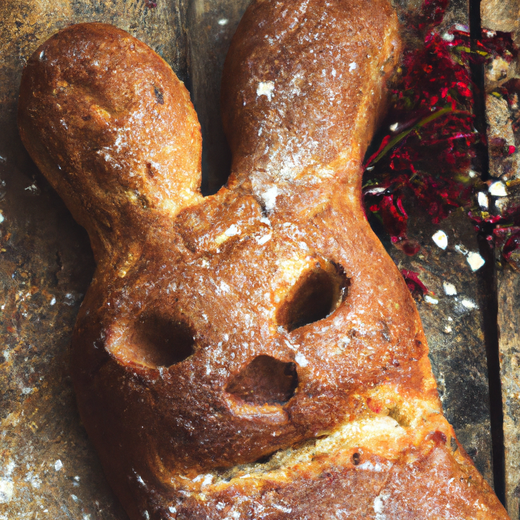 Chocolate Bunny Bread