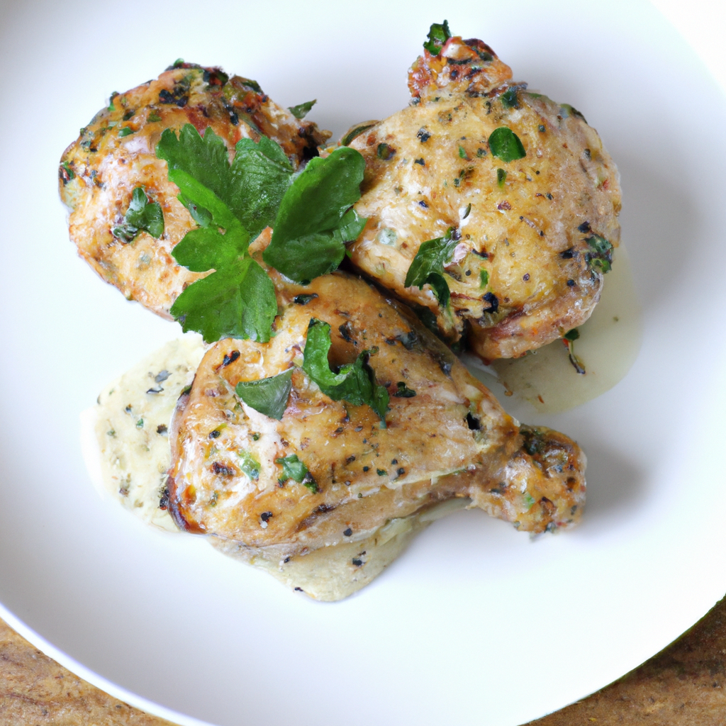 Peachy Bourbon Chicken