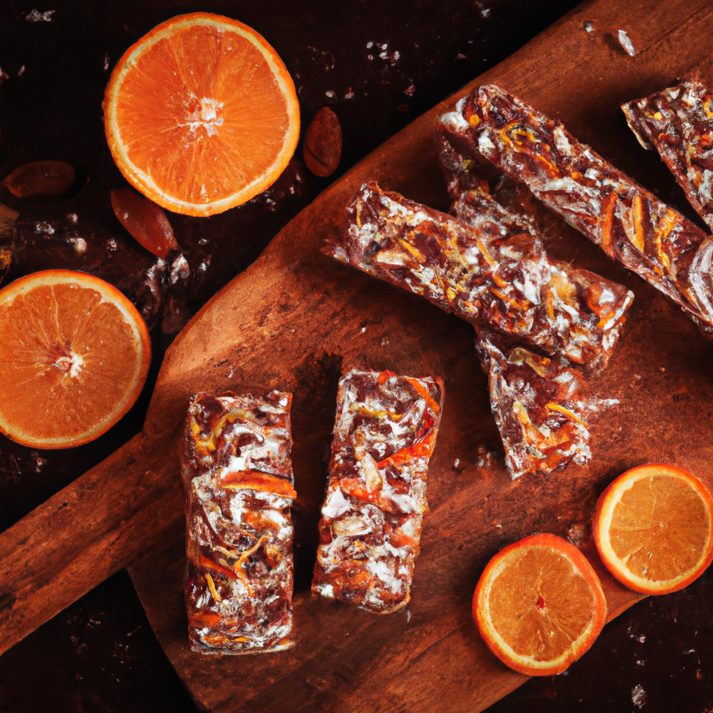 Candy Orange Slice And Date Bars
