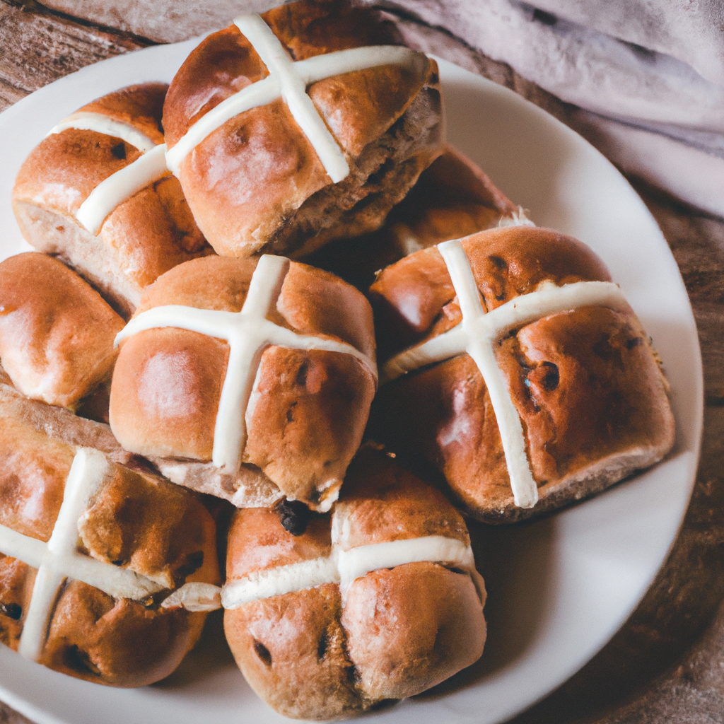 Healthy Hot Cross Buns