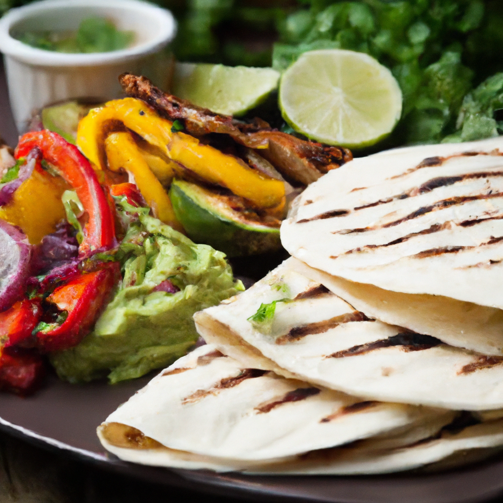 Grilled Vegetable Fajitas