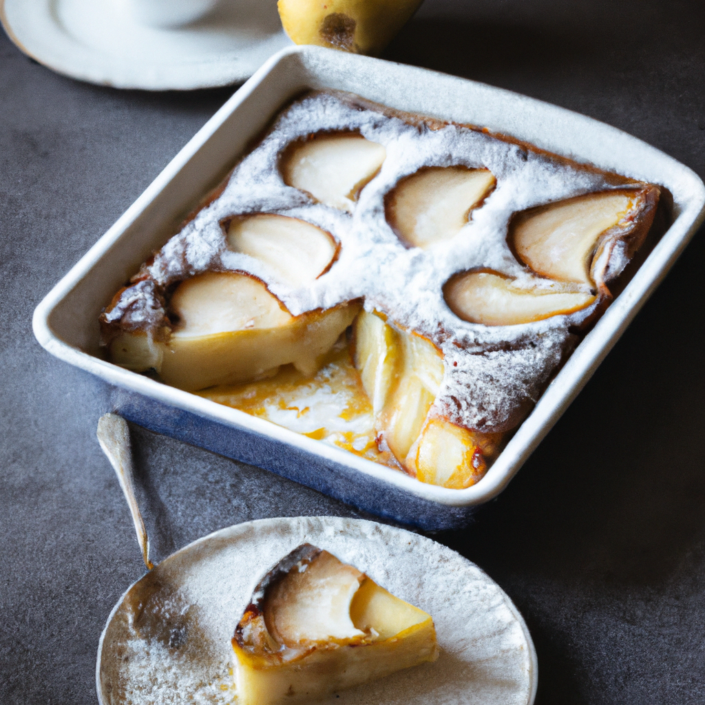 Pear Clafouti
