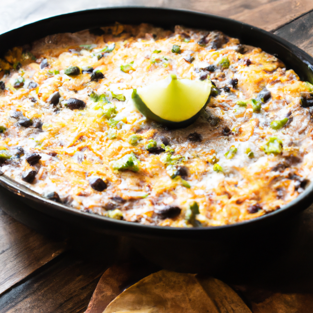 Baked Black Bean Dip