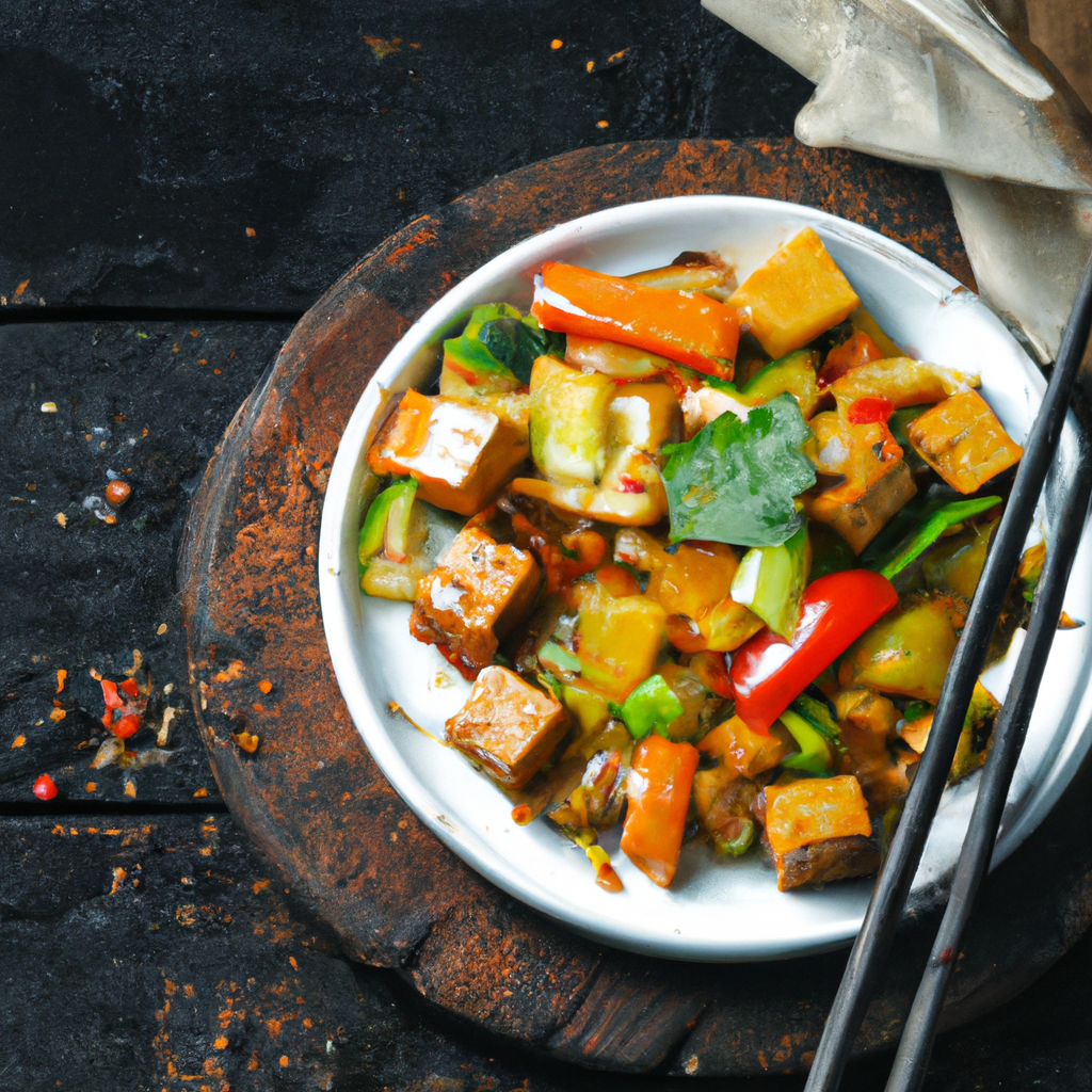 Sweet And Sour Tofu