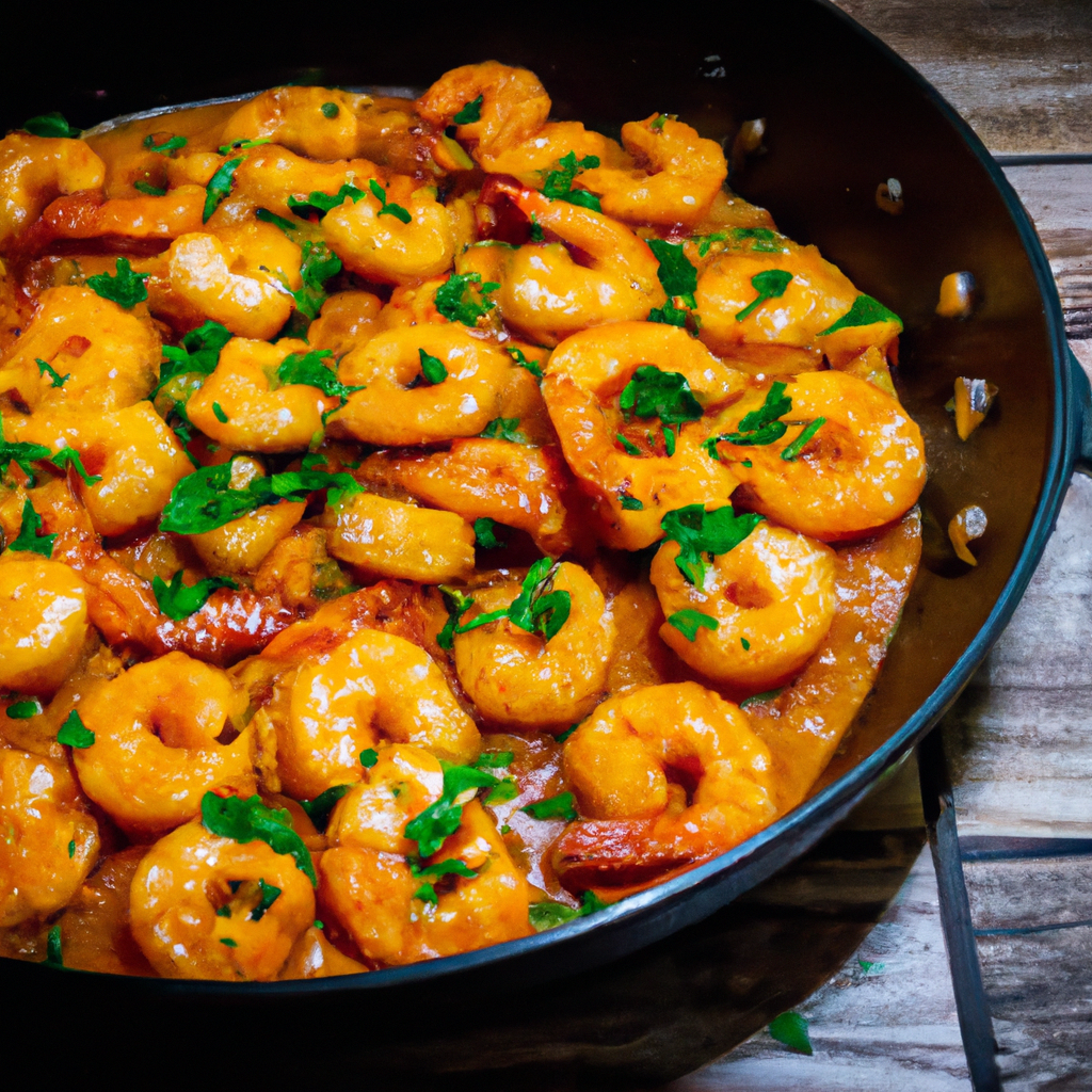 Texas Style Skillet Scampi