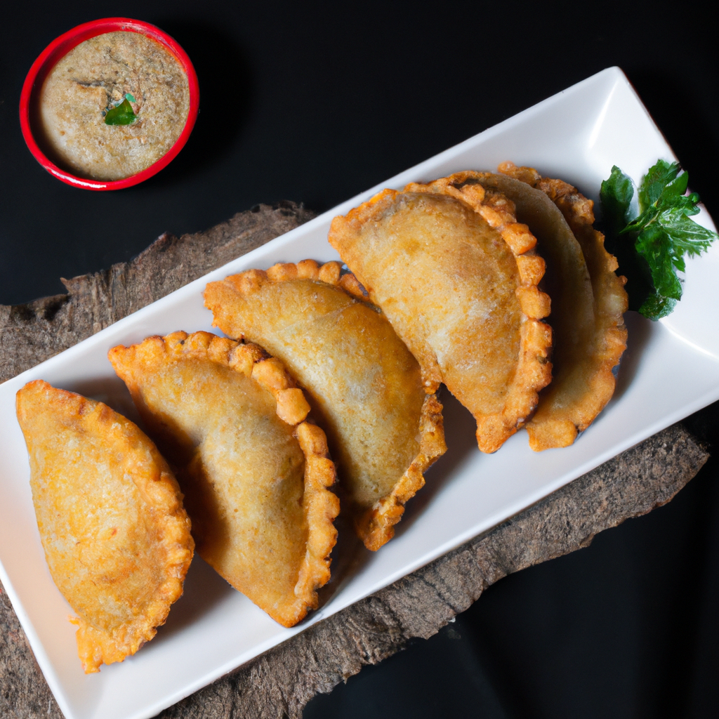 Deep Fried Masa Turnovers With Cheese