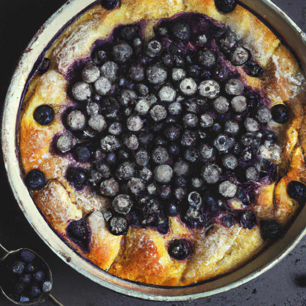 Blueberry Clafouti