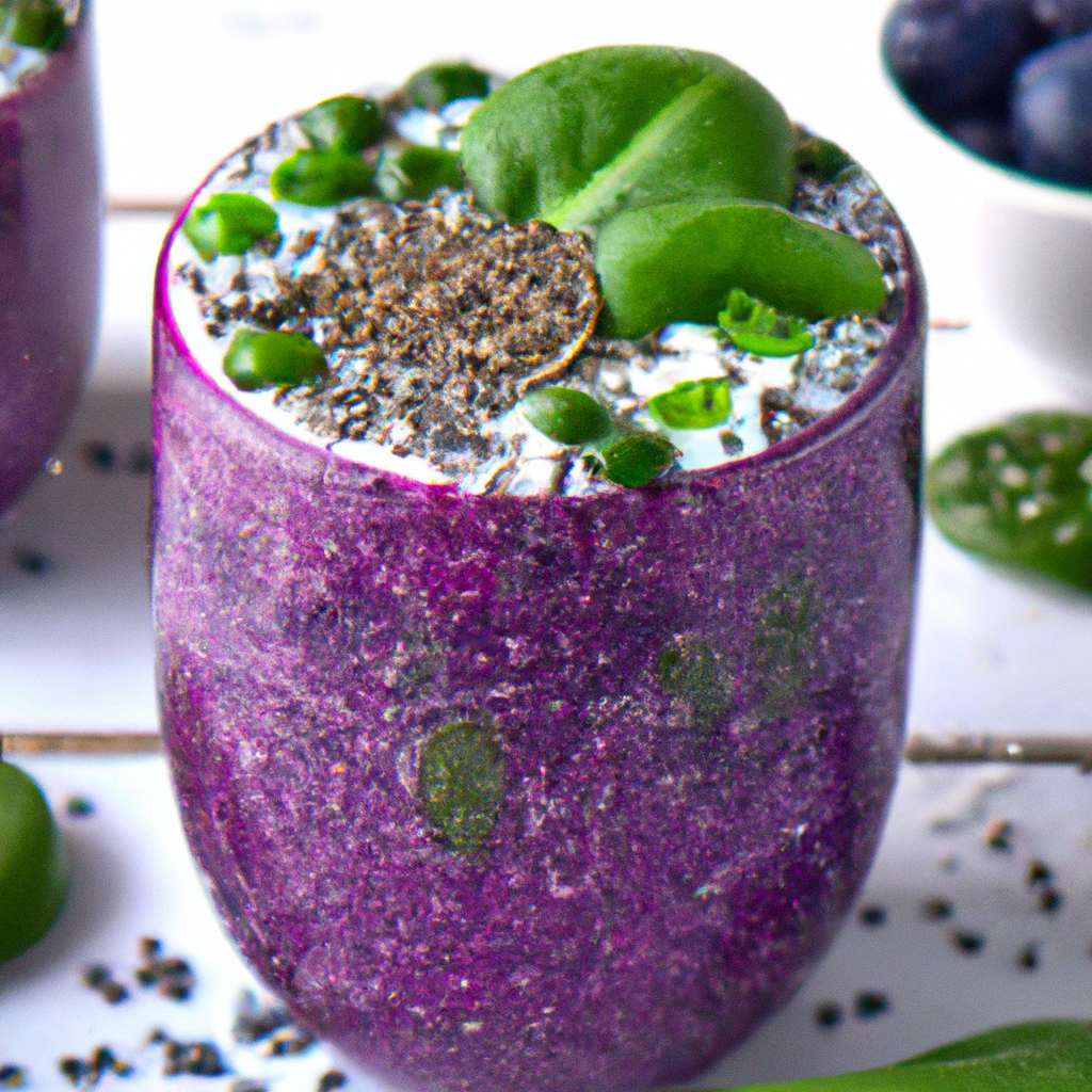 Blueberry And Spinach Smoothie