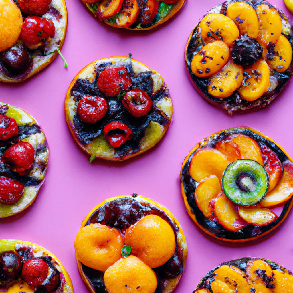 Mini Fruit Pizzas