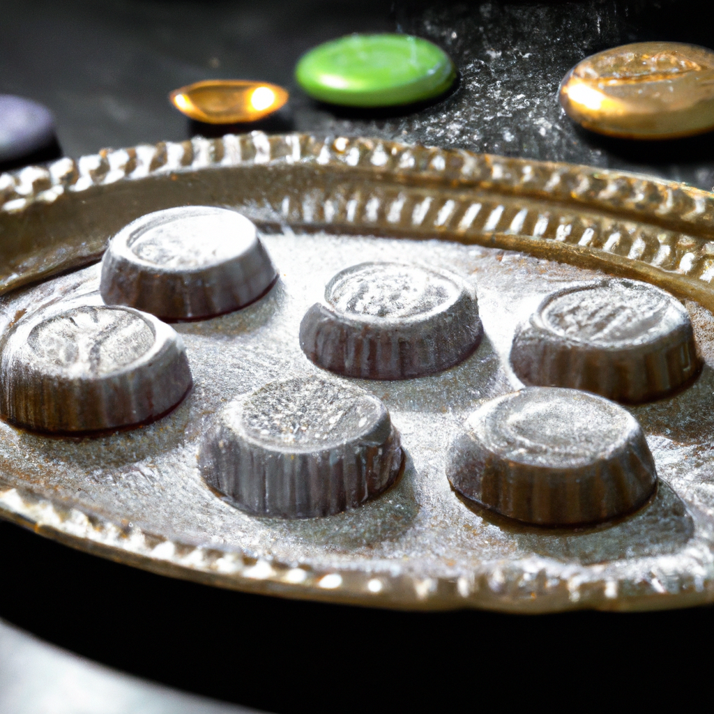 Chocolate Mint Chanukah Gelt