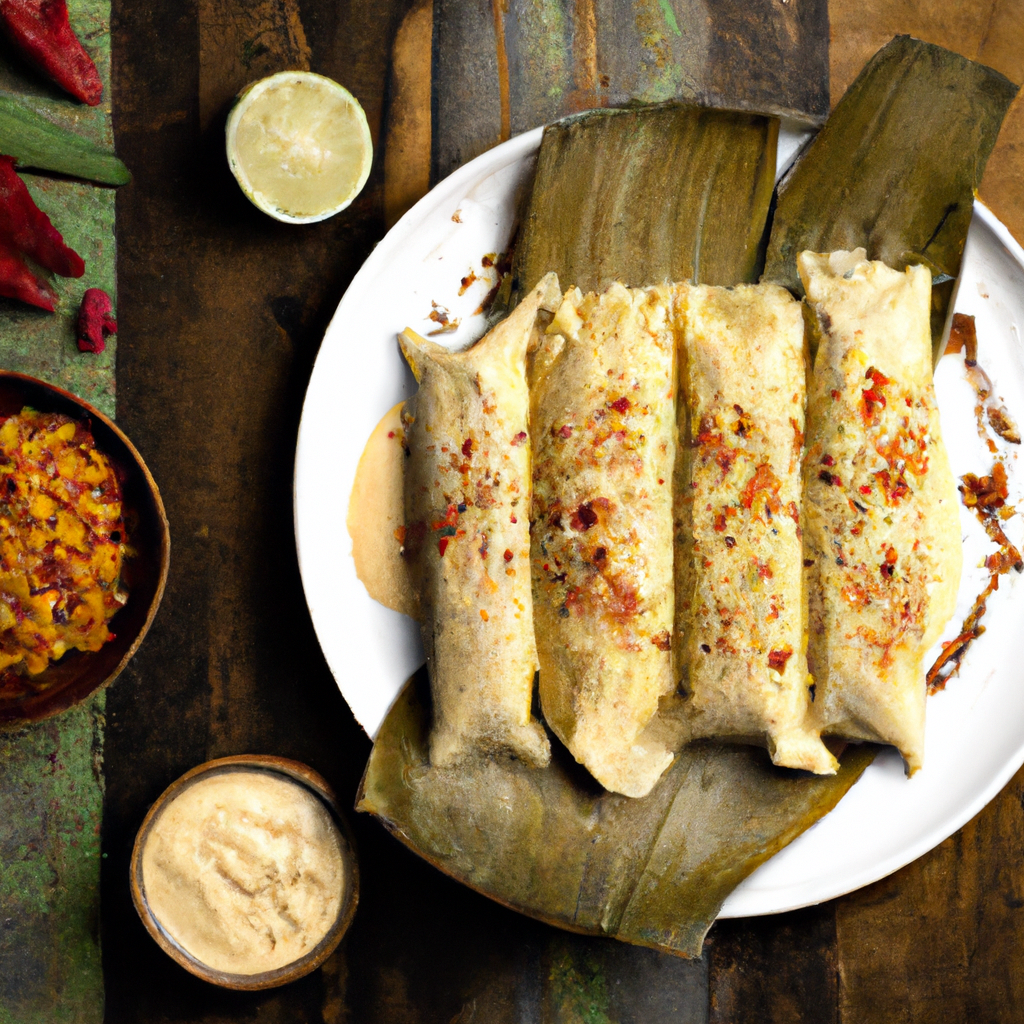 Chicken And Red Chili Tamales