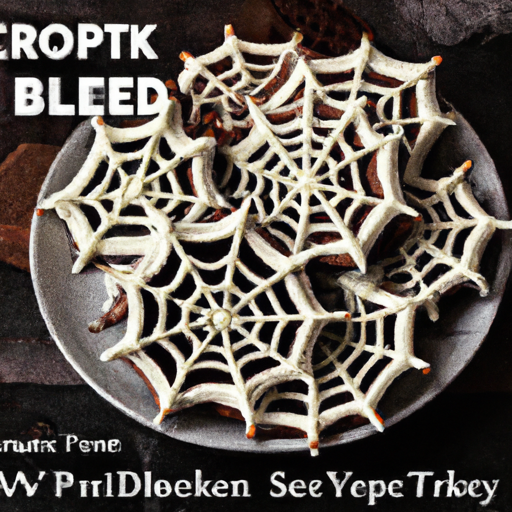 Chocolate Spiderweb Snaps