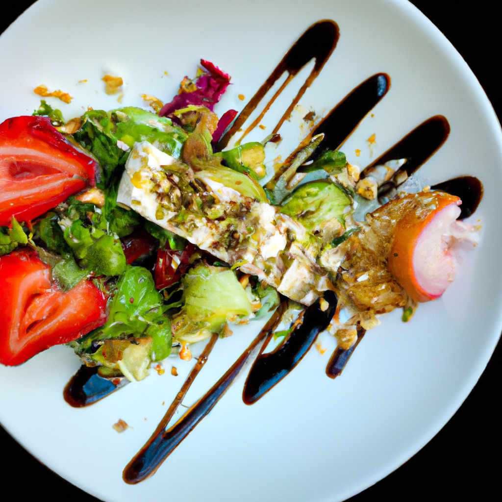 Girl Food Strawberry Balsamic Goat Cheese