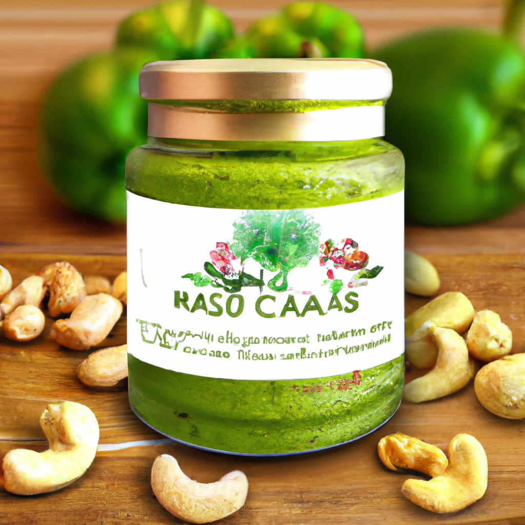 Radish Green And Cashew Pesto