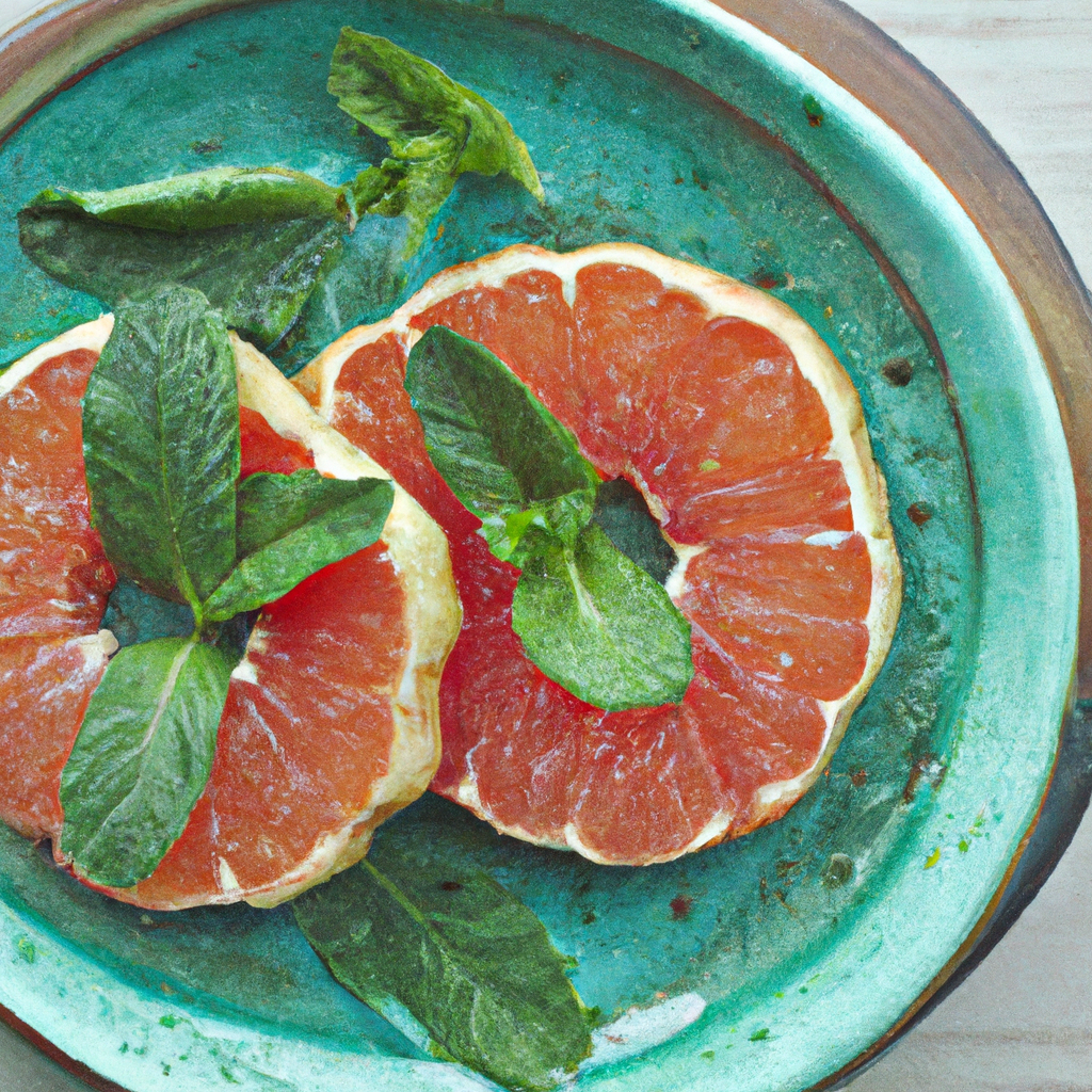 Baked Tequila Grapefruit