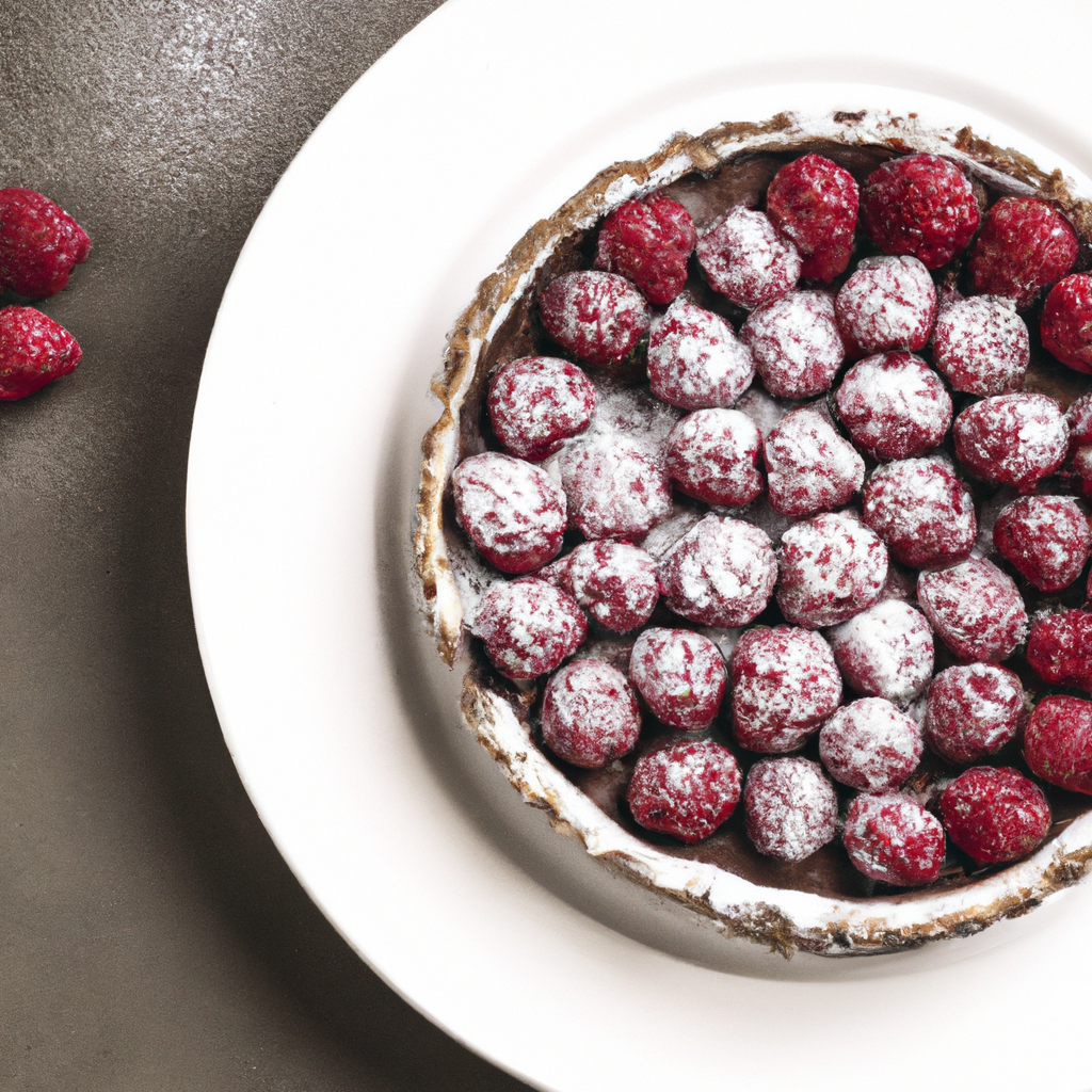Raspberry Chocolate Tart