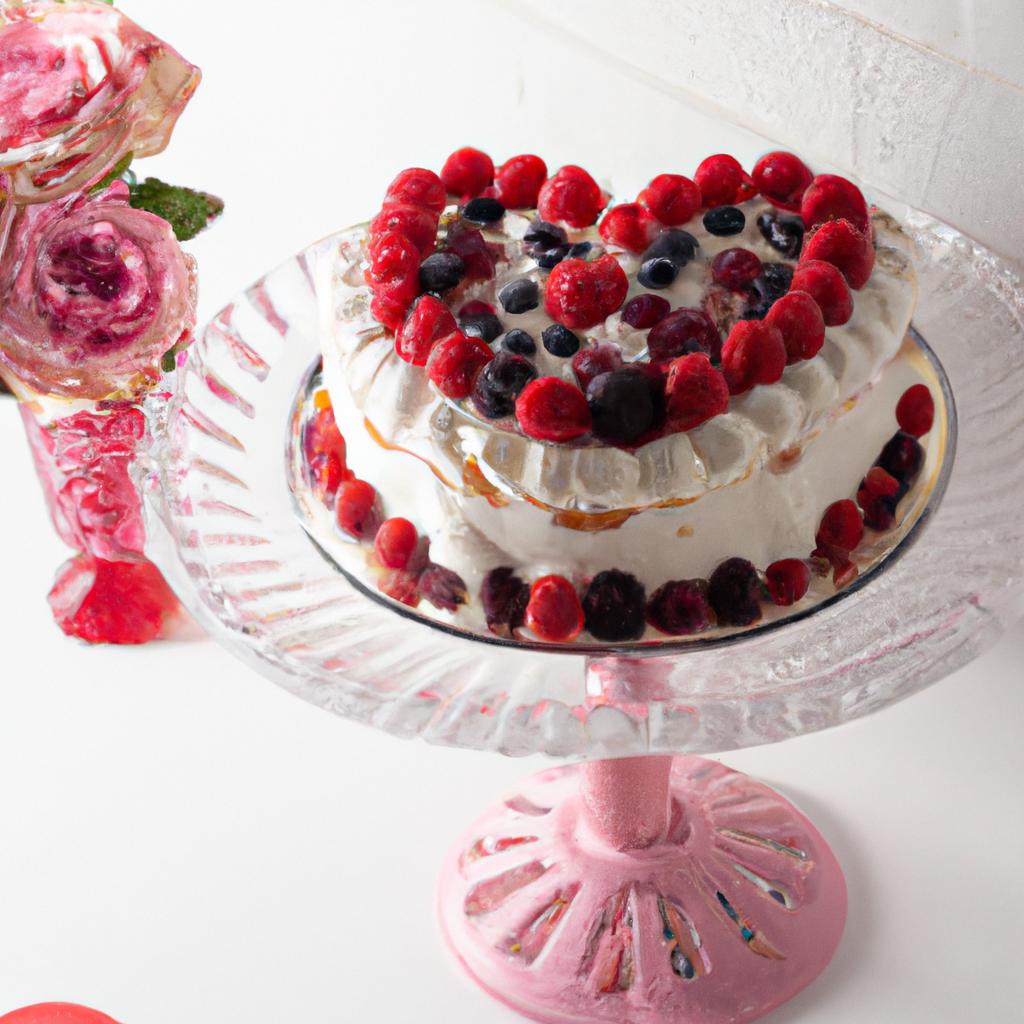 Heavenly Heart Cake