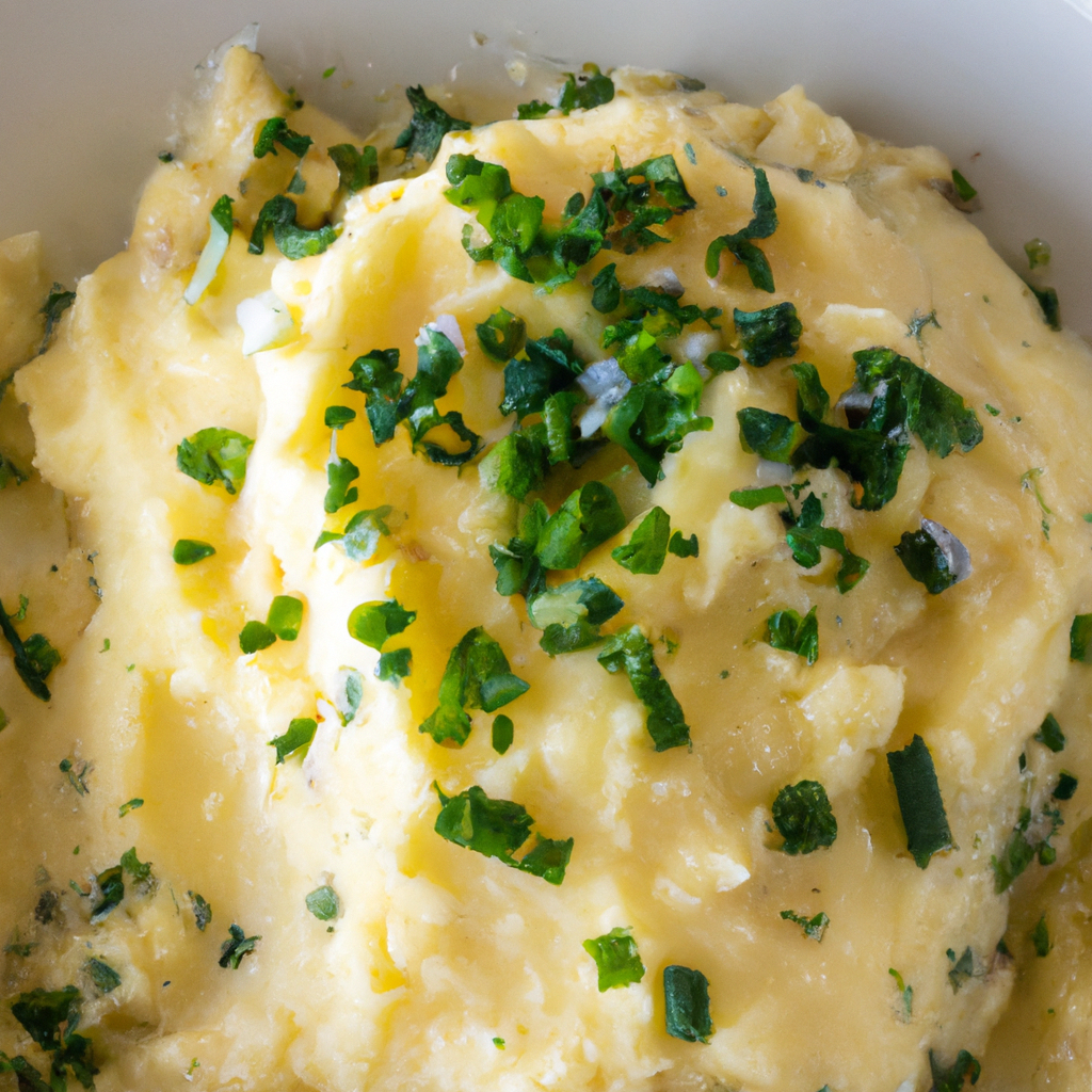 Mashed Potatoes With Lemon And Chives