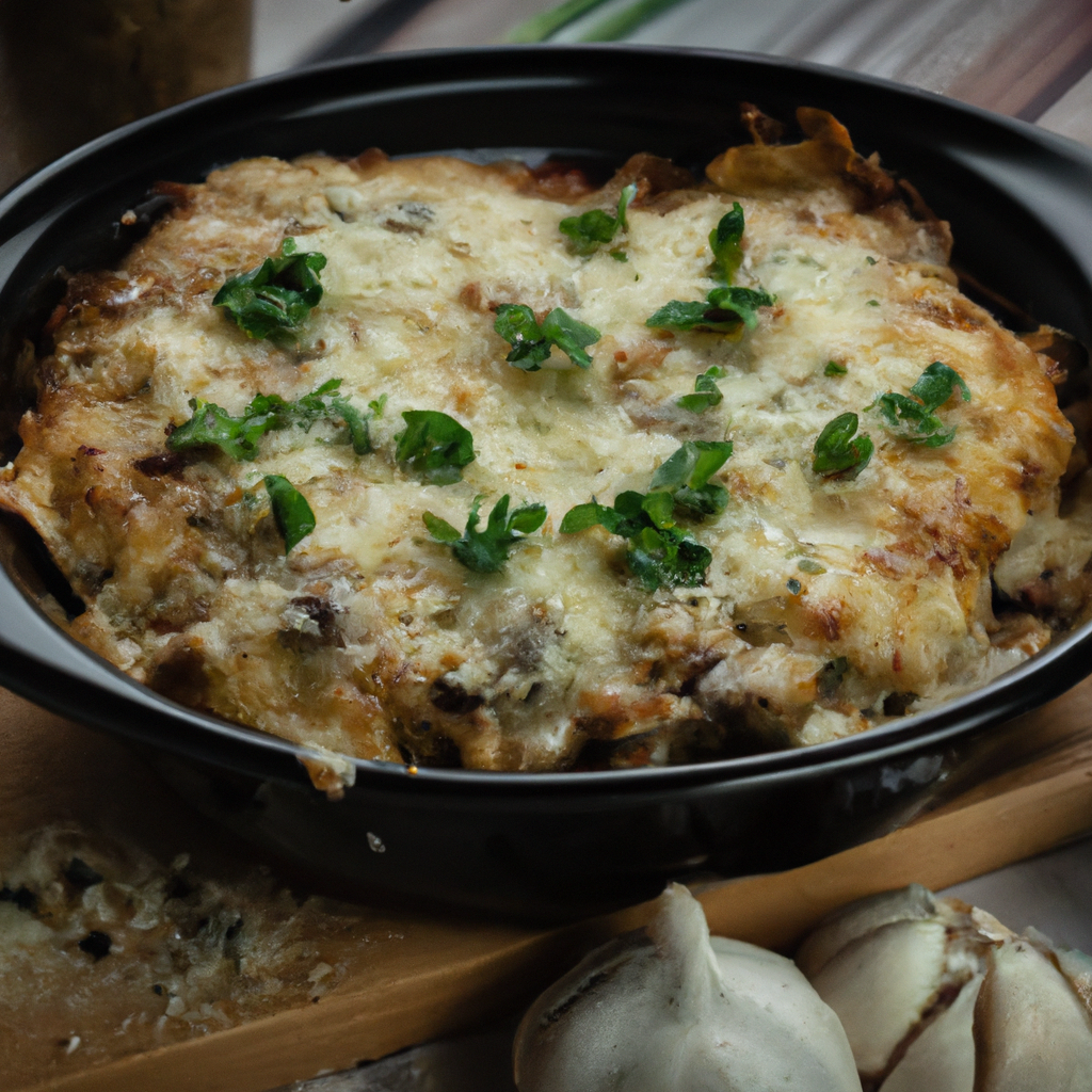 Mushrooms Au Gratin