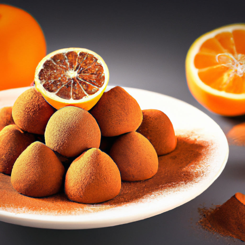 Dark Chocolate Orange Truffles
