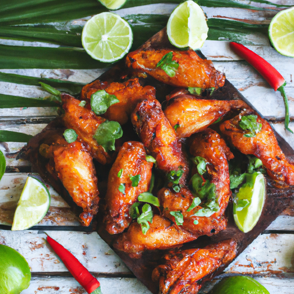 Grilled Margarita Wings