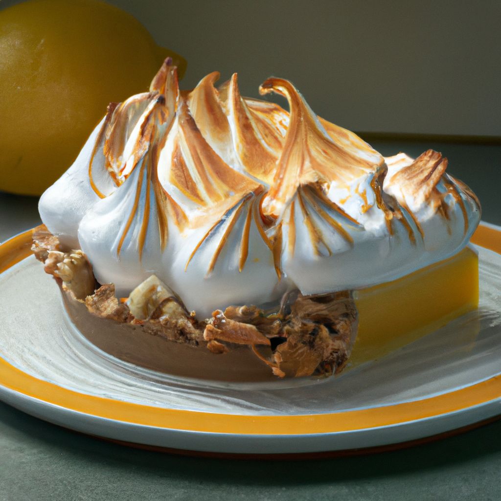 Mango Meringue Pie