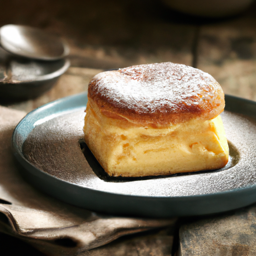 Amaretto Custard Cake