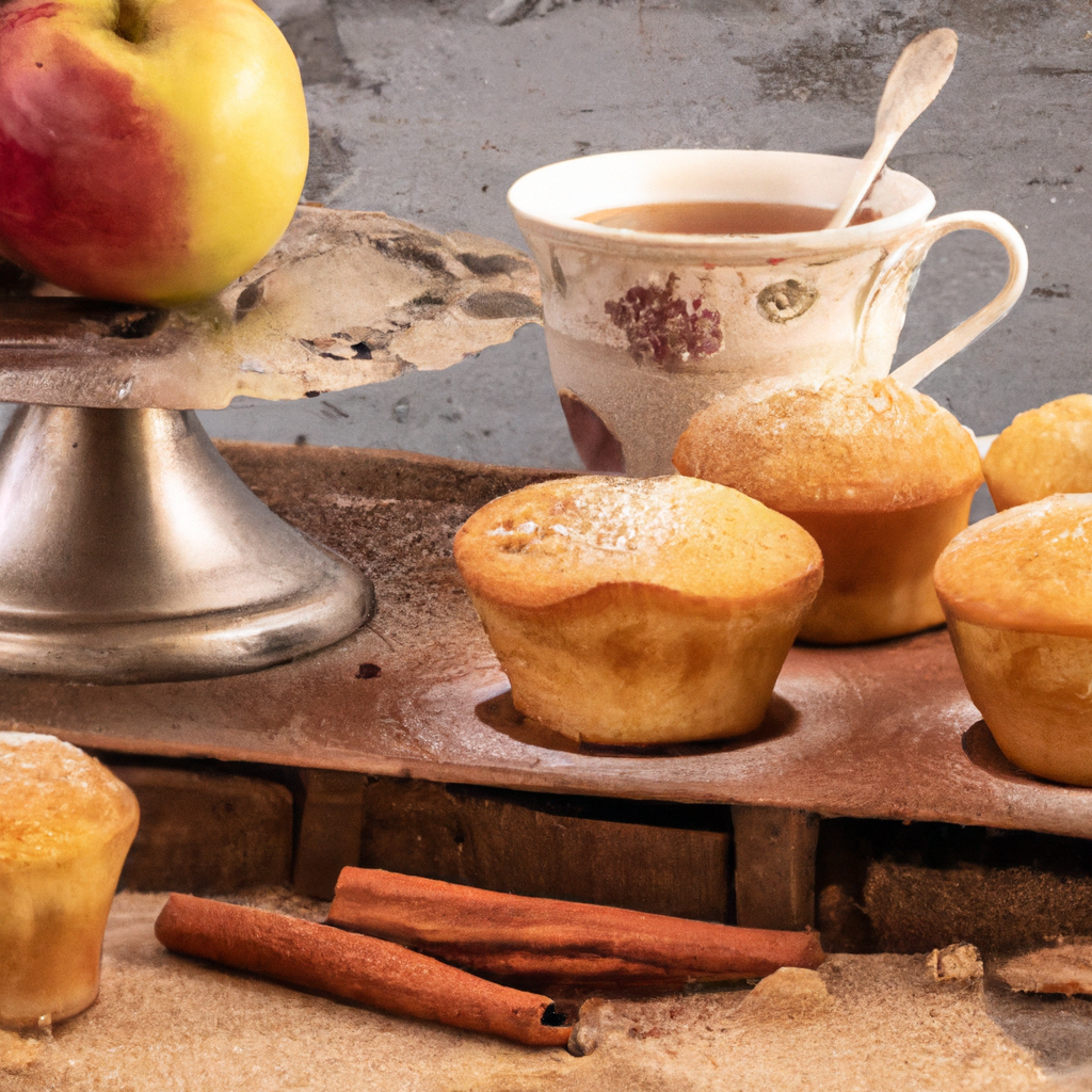 Feine Apfel Muffins
