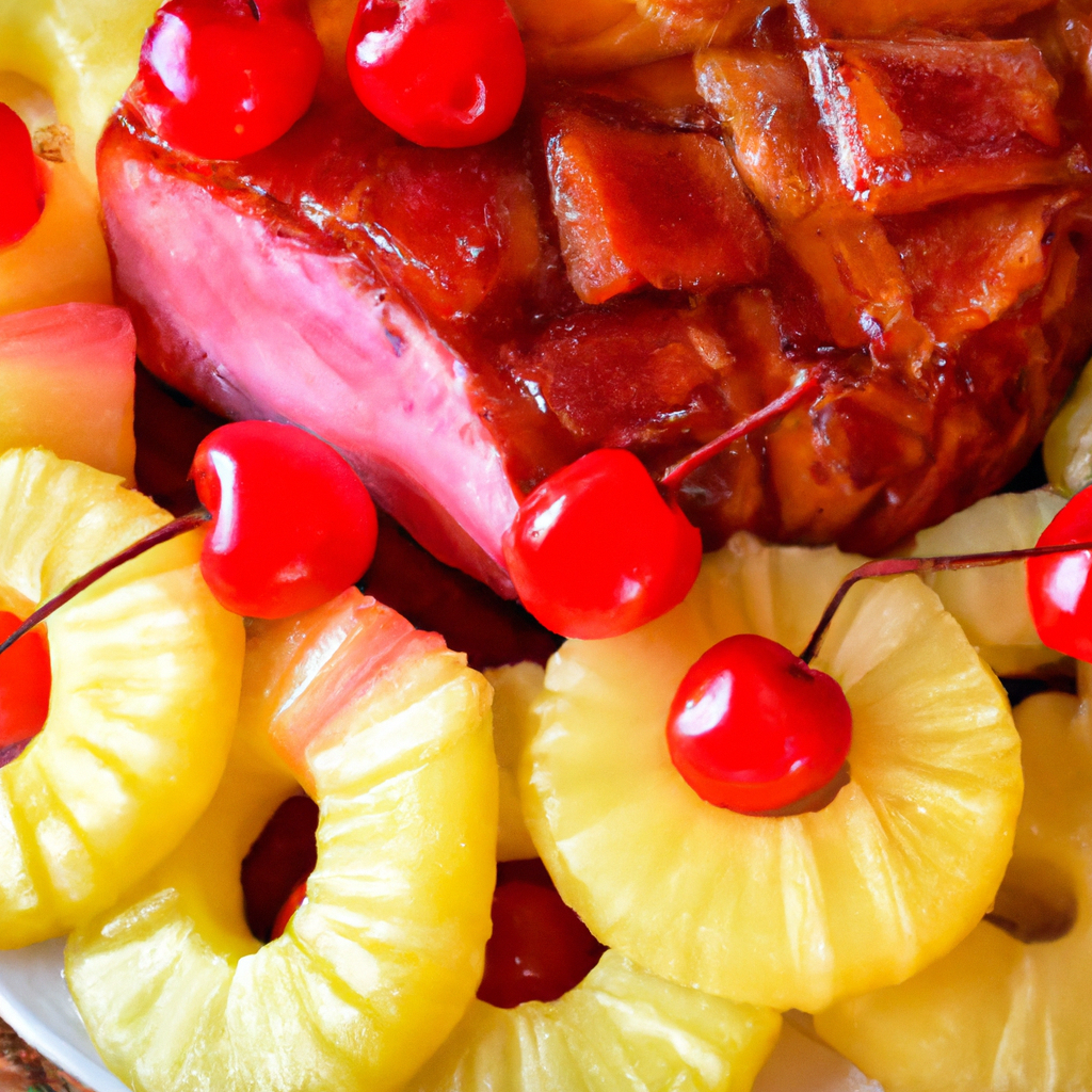Ginger Glazed Baked Ham