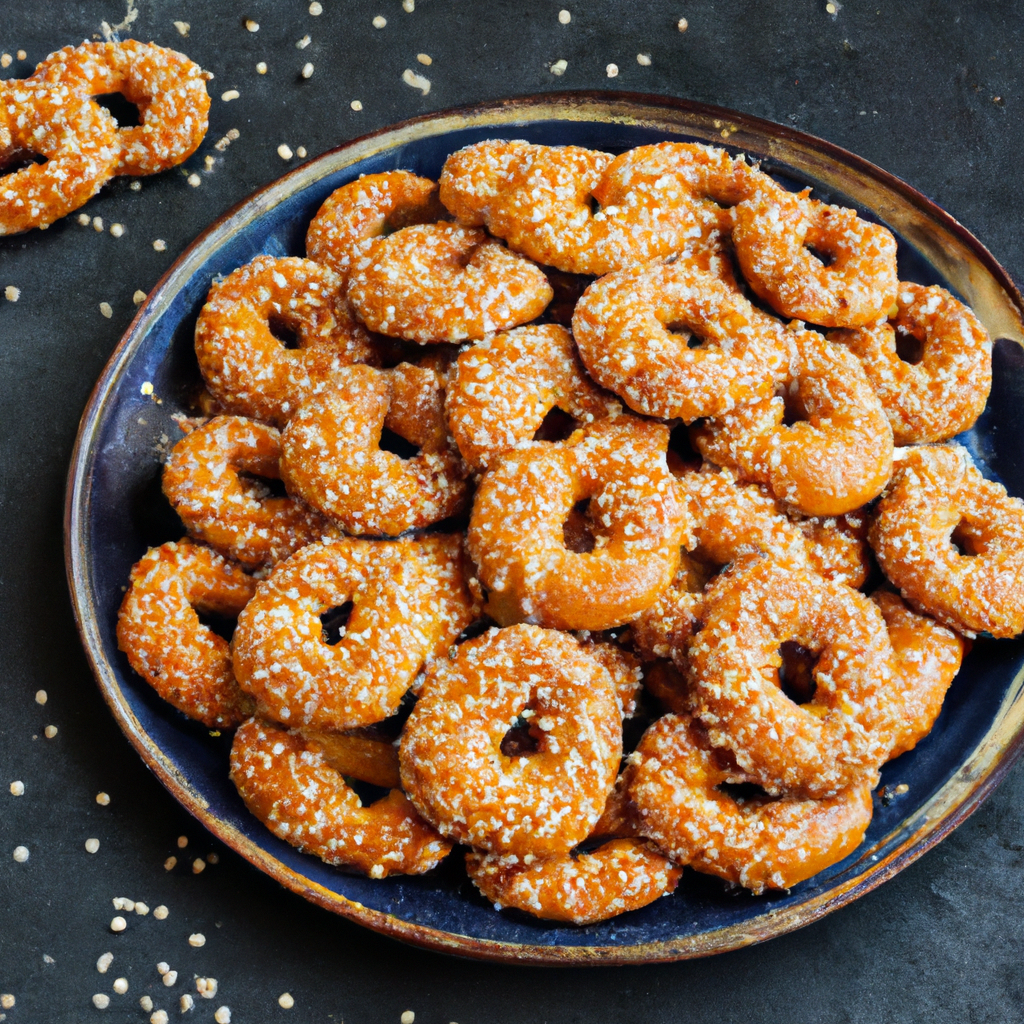 Koulourakia Me Sesami Sesame Cookies