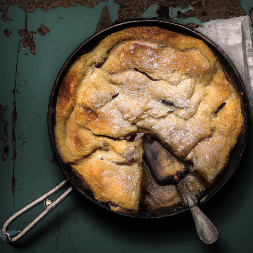 Iron Skillet Butterscotch Pie
