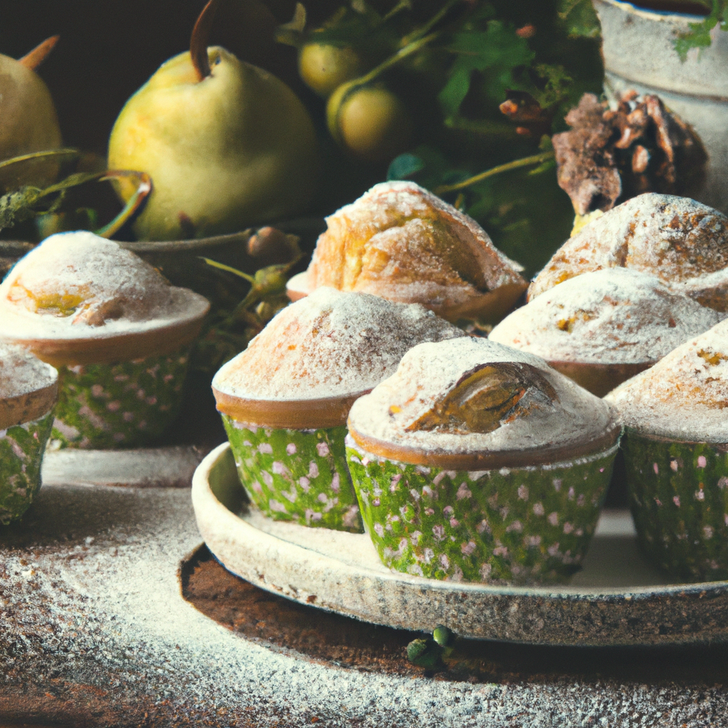 P&auml;ronmuffins Pear Muffins