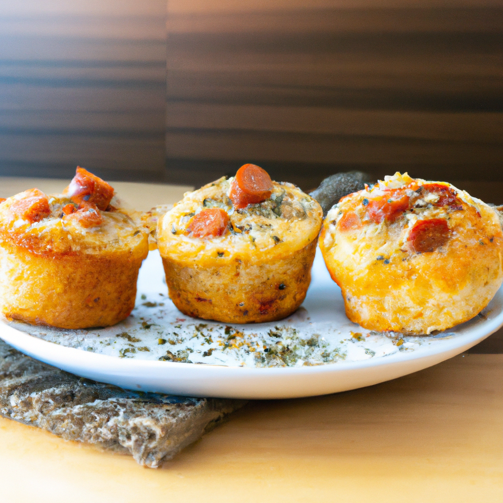 Cheddar Sausage Muffins