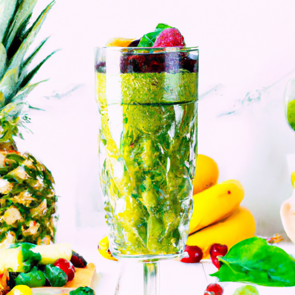 Bok Choi And Zucchini Fruity Smoothie